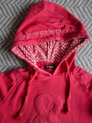 Sudadera Roja Chulada Talla M