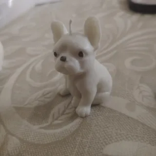 Candele Animali Bianco