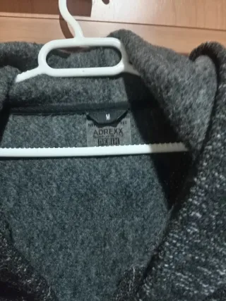 Chaqueta paño mujer con capucha