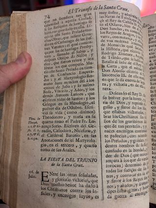 Flos Sanctorum - Tabla Tomo IV Julio