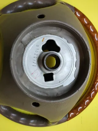 VOLANTE MERCEDES W220 S500 S320 Madera y Cuero