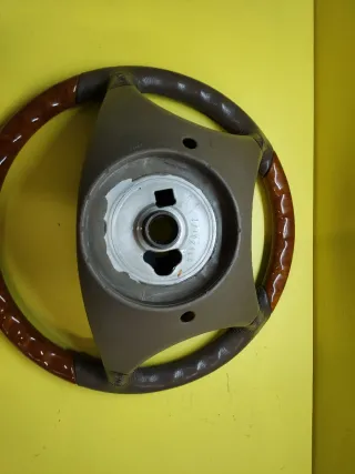 VOLANTE MERCEDES W220 S500 S320 Madera y Cuero