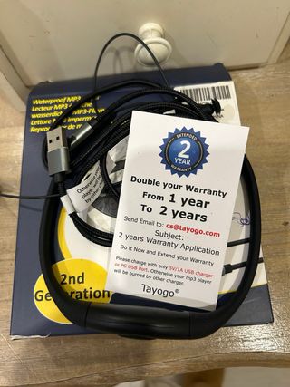 Reproductor MP3 impermeable