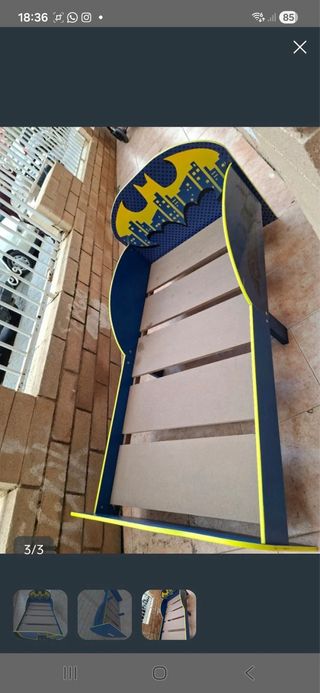 Cama infantil Batman
