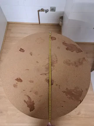 Mesa camilla redonda