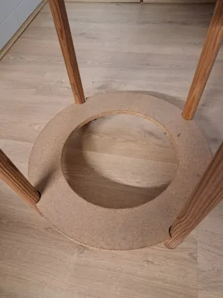 Mesa camilla redonda