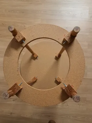 Mesa camilla redonda