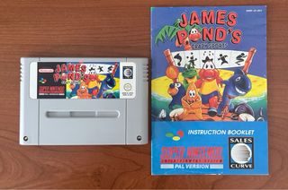 James Pond's Crazy Sports SNES PAL