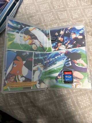 Funda y juego Captain Tsubasa Switch