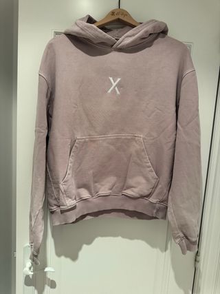 Sudadera Yuxus rosa muy palo . Over .