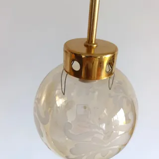 Lámpara caña modernista