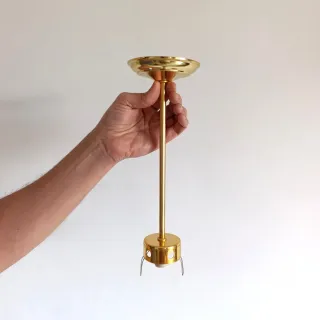 Lámpara caña modernista