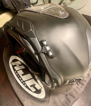 Casco HJC F71 Negro Mate. Talla L