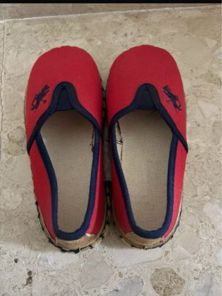 Zapatos niño rojos