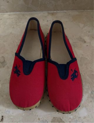 Zapatos niño rojos