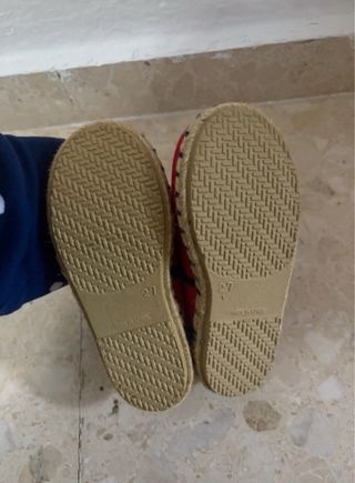 Zapatos niño rojos