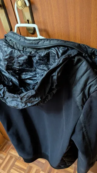 Chaqueta acolchada Zara azul oscuro