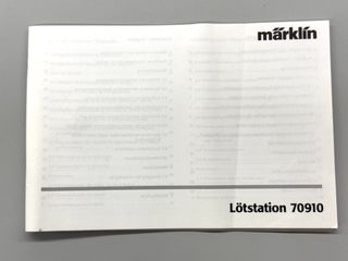 Soldador Marklin 70910