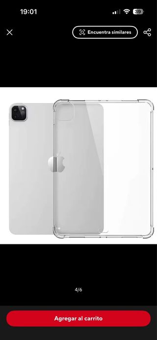 Cover iPad Pro 12,9 2018 Trasparente