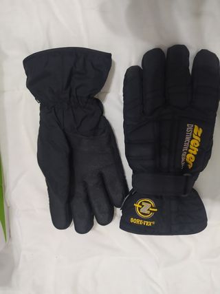 Guanti sci Ziener Gore-Tex neri