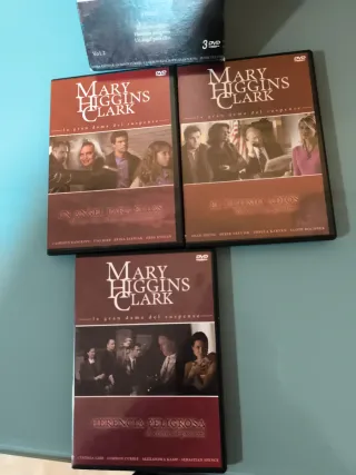 Pack 3 Películas DVD Mary Higgins Clark