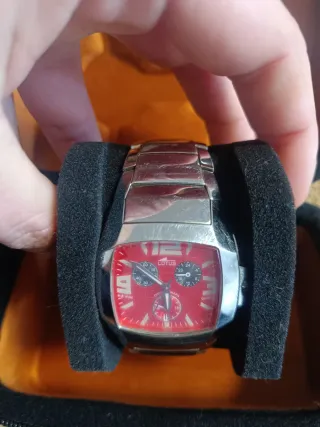 Reloj Lotus Cronógrafo Rojo