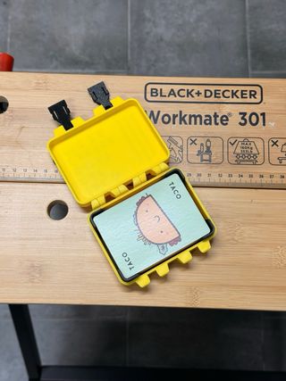 Funda cartas Taco Cat Goat Cheese Pizza, hecho 3d