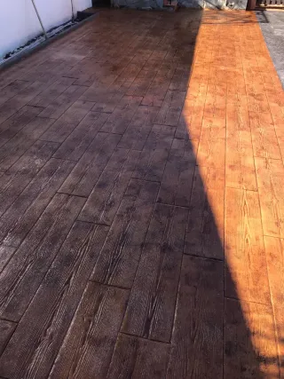 Hormigón impreso de alta calidad