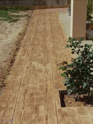 Hormigón impreso de alta calidad