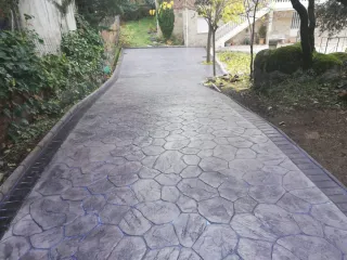 Hormigón impreso de alta calidad