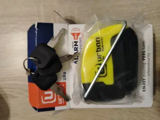 Candado Moto Alarma Inteligente URBAN UR6