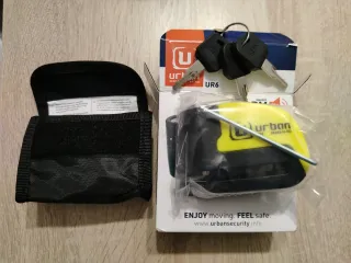 Candado Moto Alarma Inteligente URBAN UR6