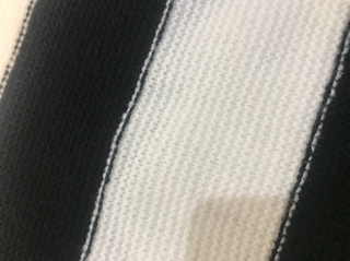 Jersey rayas blanco y negro