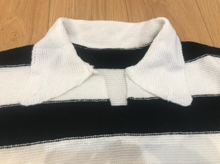 Jersey rayas blanco y negro