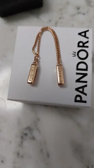 Cadena Seguridad Pandora Reflexions Oro