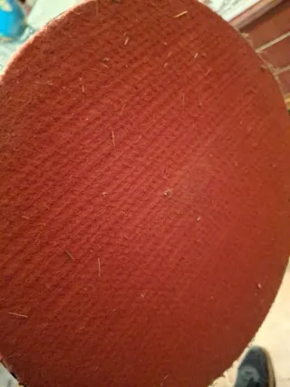 Pie de lámpara vintage metal