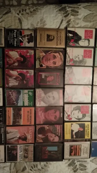 Lote de 53 Cassettes Originales Varios Artistas