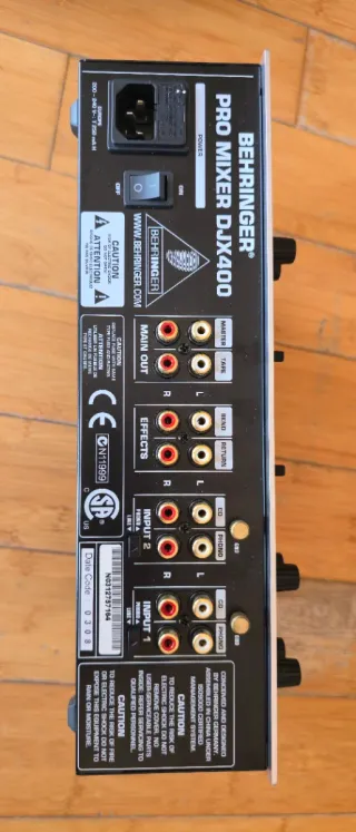 Mixer DJ Behringer DJX750 + 2 Lettori CD