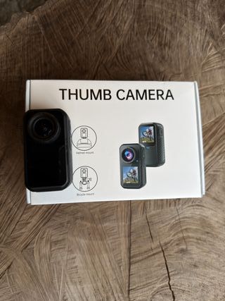 Câmera de Ação Compacta Thumb Action Cam Dual