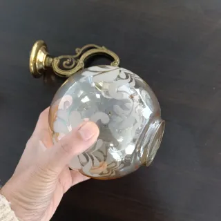 Aplique pared vintage dorado