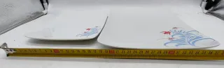 Lotto 2 Vassoi Ceramica COVERI HOME Vintage