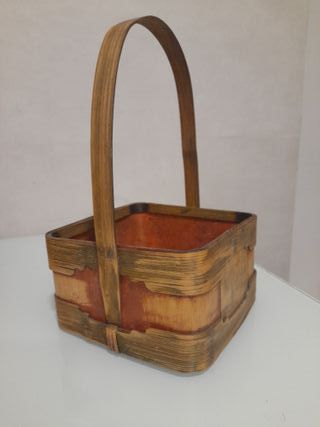Cestas Mimbre con asa