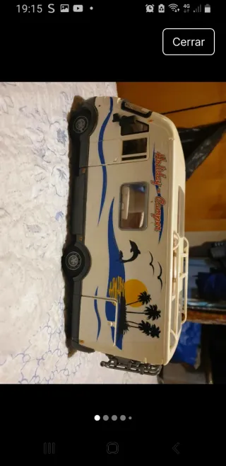 Autocaravana Hymer Majorette Juguete