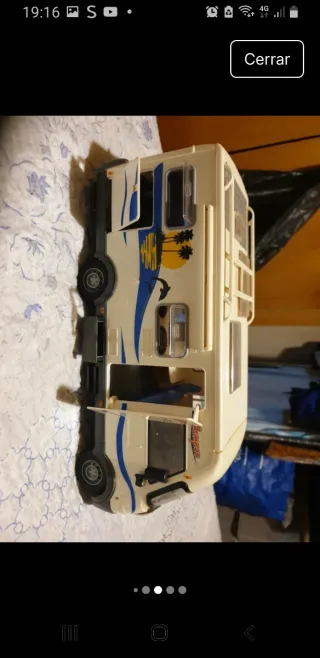 Autocaravana Hymer Majorette Juguete