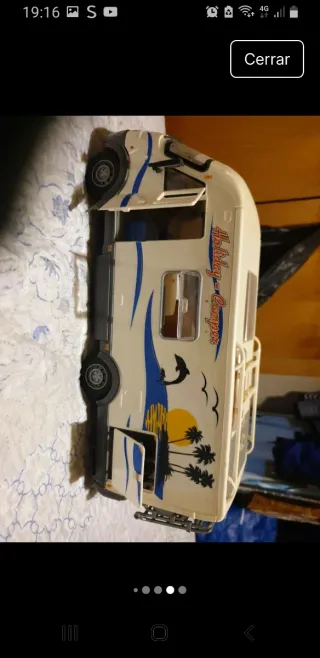 Autocaravana Hymer Majorette Juguete