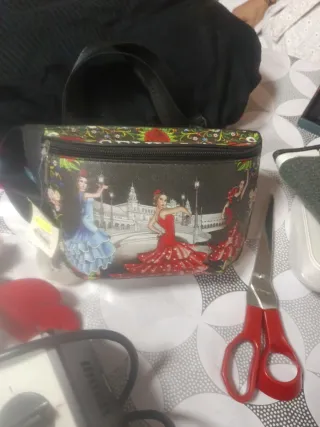 Riñonera Flamenco Multicolor Estilo sevillano