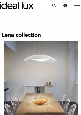 Lámpara colgante o de comedor