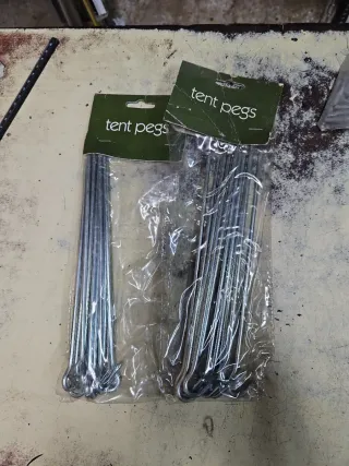 Estacas para tienda de campaña