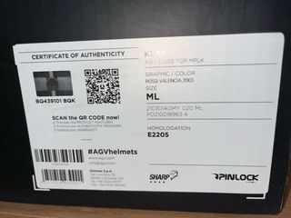 Casco AGV K3 SV Rossi Edición Limitada Talla M L