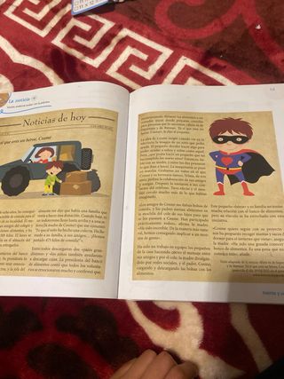 Libro de lengua primer trimestre de 2 de primaria